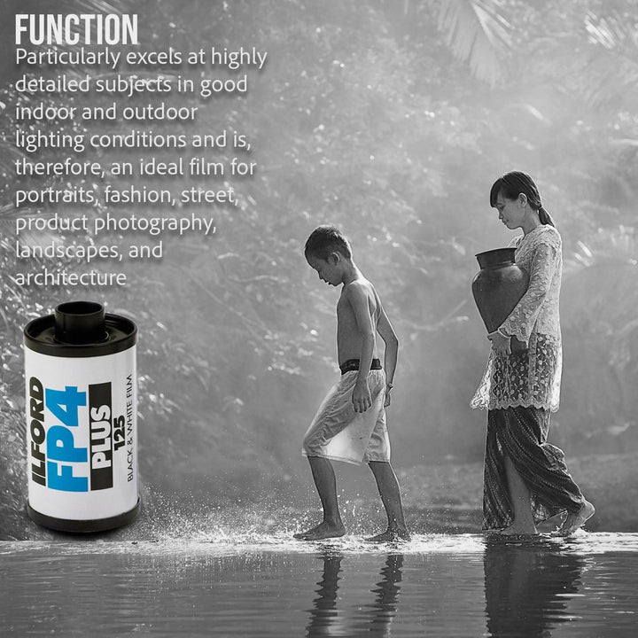 Ilford 1649651 FP4 125-36 Schwarz-/Weiss Negativ-Filme, Film