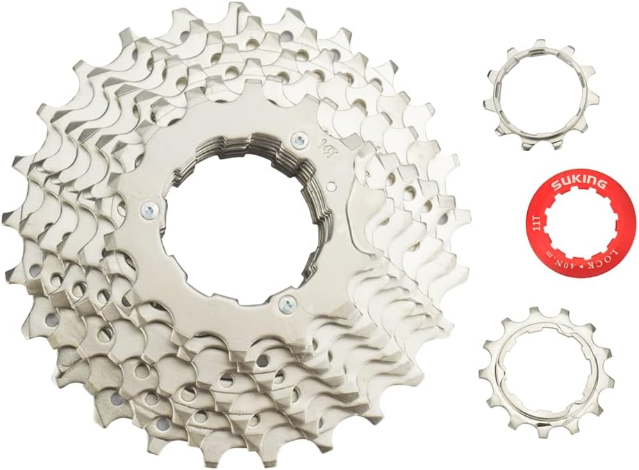 CYSKY 9 Fach Kassette 11-25T/11-28T/11-32T/11-36T/11-40T/11-42T MTB Rennrad Fahrrad Kassette Kompati