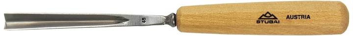 Stubai Stechbeitel Serie 55 - Form 45 : Gerader Graissfuss 12mm - 554512, 12mm