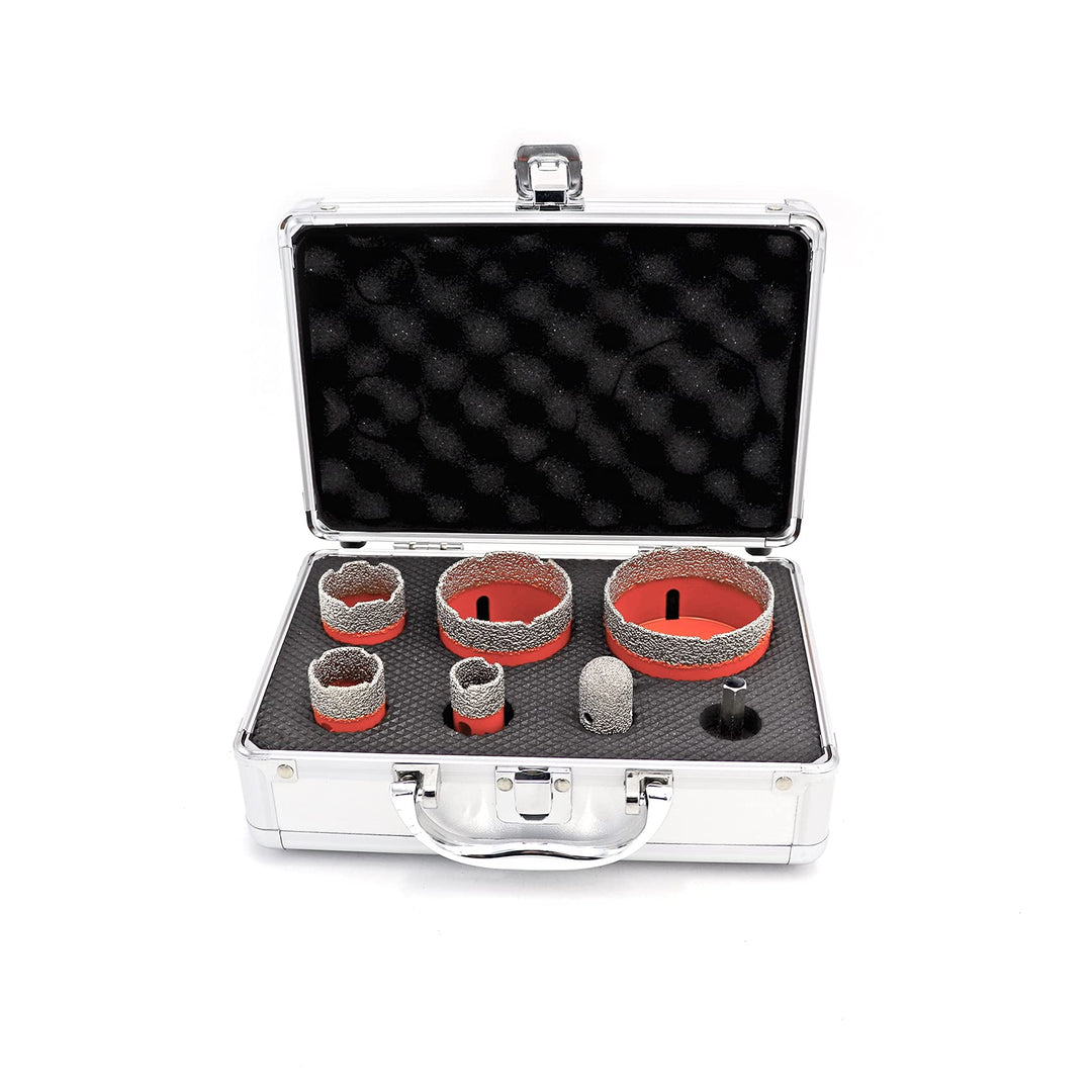 Diamant Bohrkrone 20/28/35/55/68mm Fliesenbohrersets 20mm Fingerfräser Sechskantschaft Adapter für P