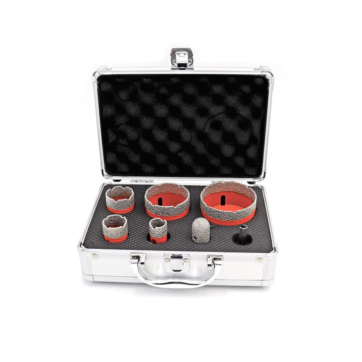 Diamant Bohrkrone 20/28/35/55/68mm Fliesenbohrersets 20mm Fingerfräser Sechskantschaft Adapter für P