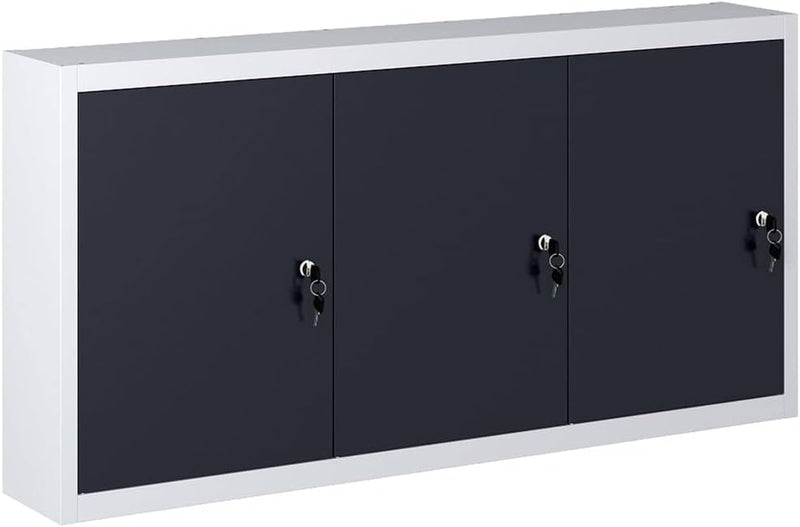 vidaXL Wand Werkzeugschrank Industriedesign Metall Werkstattschrank Hängeschrank Metallschrank Schra