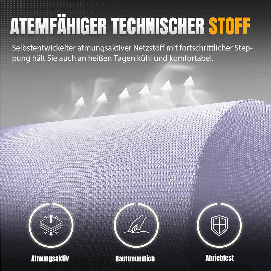 GTPLAYER Gaming Stuhl, Gamer Stuhl, Atmungsaktiver Bürostuhl aus Hochwertigem Stoff, Ergonomischer P