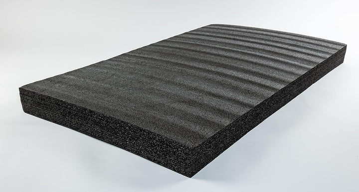 TYGR Multilayer Schaumstoff 1000x600x70 schwarz für Werkzeug, Kamera & Co. | Einfaches Bearbeiten |