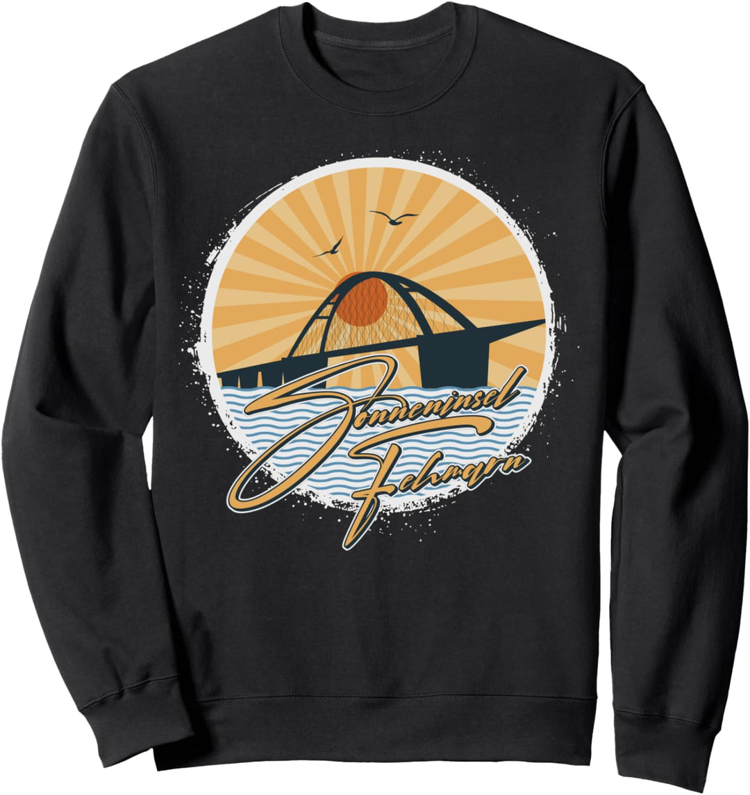 Fehmarnsundbrücke - Vogelfluglinie Fehmarn Sweatshirt