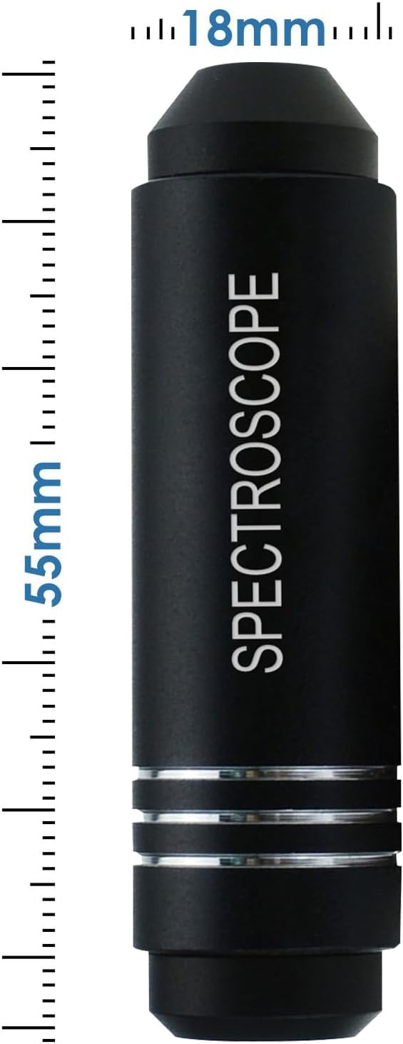 Pocket Handheld klein Grösse 10x mit 25mm 2,5cm (0,99 Zoll) mit LED-Licht, fokussierte Augenlupe Sch