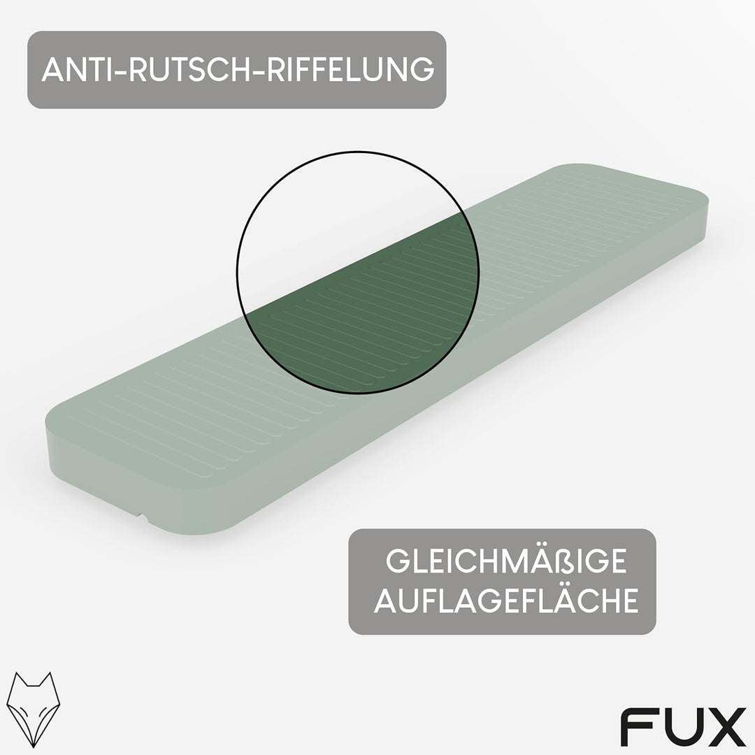 FUX 600 Stück Abstandshalter SET 100mm x 24mm x 1mm-6mm | Made in Germany | Unterlegplatten, Distanz