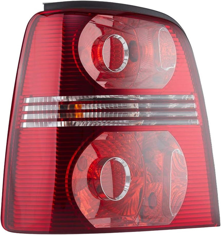 HELLA 2SK 009 477-051 Heckleuchte - Glühlampe - glasklar/rot - links - für u.a. VW Touran (1T1, 1T2)
