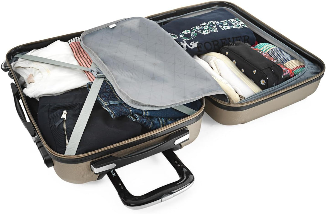 ITACA - Trolley Handgepäck Cabin Trolley Koffer Reisekoffer Hartschalenkoffer mit Zahlenschloss - Ka