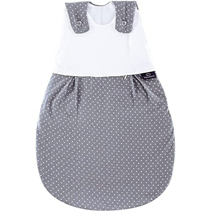 Träumeland S0100103 Aussenschlafsack LIEBMICH Pünktchen grau, Grösse 56/62, mehrfarbig