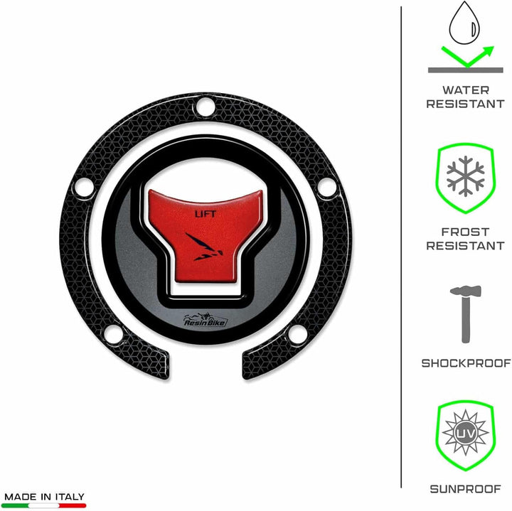 Resin Bike Motorrad-Aufkleber, kompatibel mit Honda Hornet 750 2023, Motorrad-Schutzkappe, Stösse un