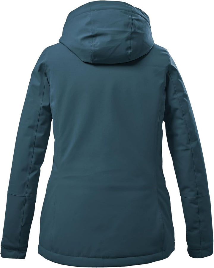 Killtec Damen Outdoorjacke Funktionsjacke mit abzippbarer Kapuze KOW 140 WMN Jckt wasserdicht, Windd