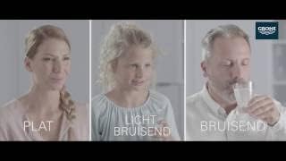 GROHE Blue Home - Starter Kit (C- Auslauf, 3 gefilterte und gekühlte Wasserarten, Schwenkbereich 360