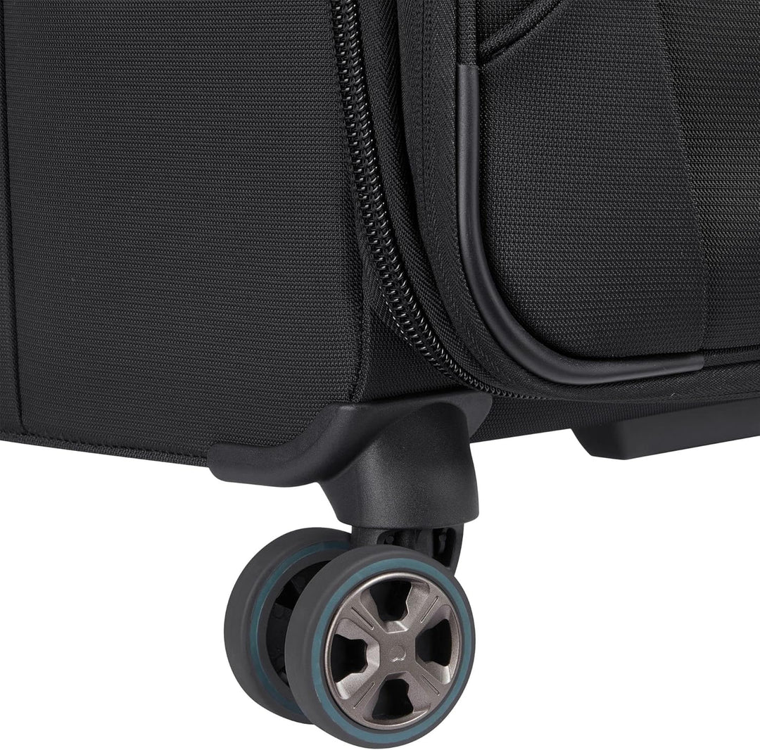 DELSEY PARIS - HELIUM DLX - Weicher Slim-Kabinenkoffer - 55x40x20 cm - 35 Liter - S - Schwarz S Schw