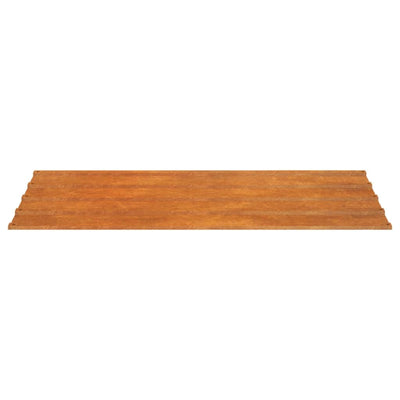 vidaXL Dachplatten 12 Stk., Trapezblech Wellblech, Dachblech Profilblech für Gerätehaus, Metallblech