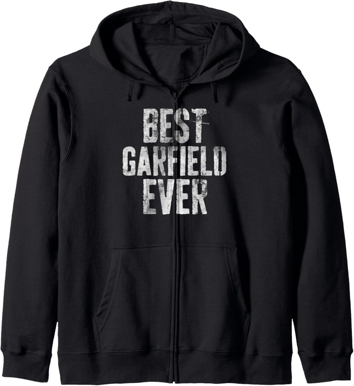 Best Garfield Ever Shirt Lustiger personalisierter Vorname Kapuzenjacke