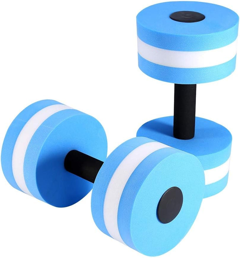 2 Stück Wasser Aerobic Schaum Hantel Aquatic Langhantel Aqua Fitness Barbells Schwimmbad Übung zur G