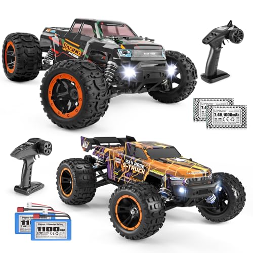 HAIBOXING 1:16 RC Autos Bündelung, enthält 16889 Brushed 36 KM/H Truck & 16890A Brushless 48 KM/H Hi