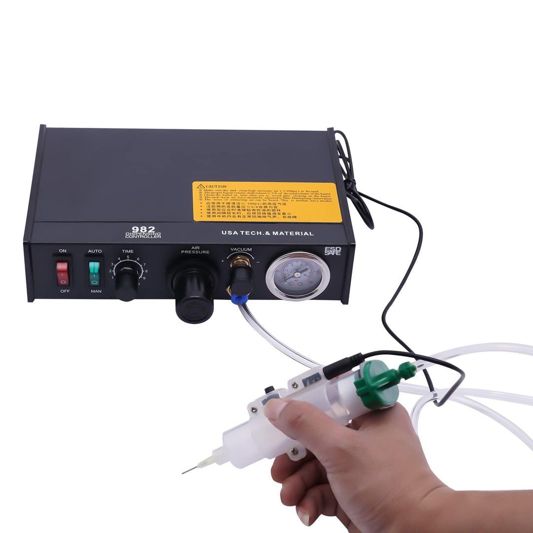 Semi-Automatic Glue Dispenser Machine Glue Dropper Solder Paste Controller Präzises Tropfen, Für Ver