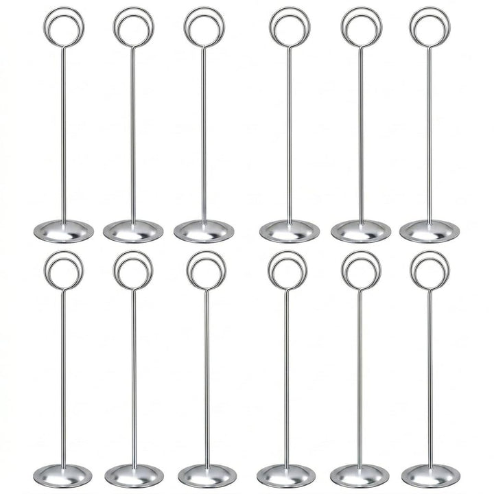 HOHIYA Tischnummernhalter Tischkartenhalter Tischkarte Tischnummer Ständer für Hochzeiten, 30,5 cm h