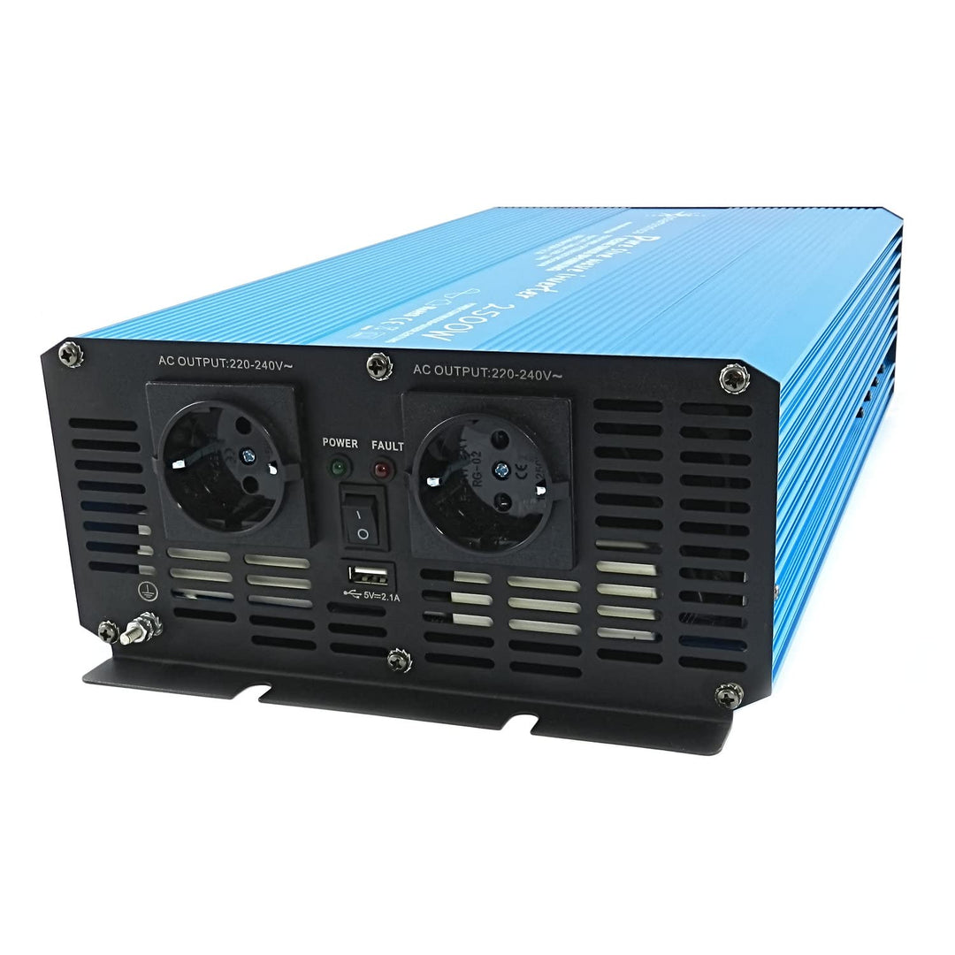 Spannungswandler 2500 Watt Reiner Sinus Wechselrichter TS2500 24-230V