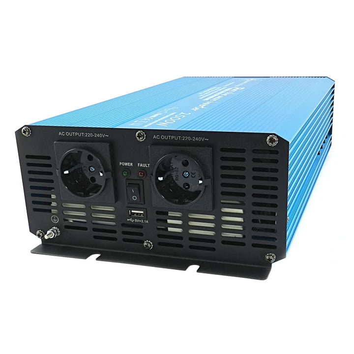 Spannungswandler 2500 Watt Reiner Sinus Wechselrichter TS2500 24-230V