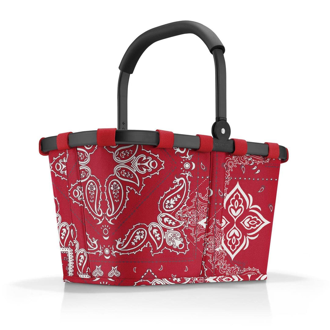 reisenthel carrybag frame bandana red Stabiler Einkaufskorb mit viel Stauraum und praktischer Innent