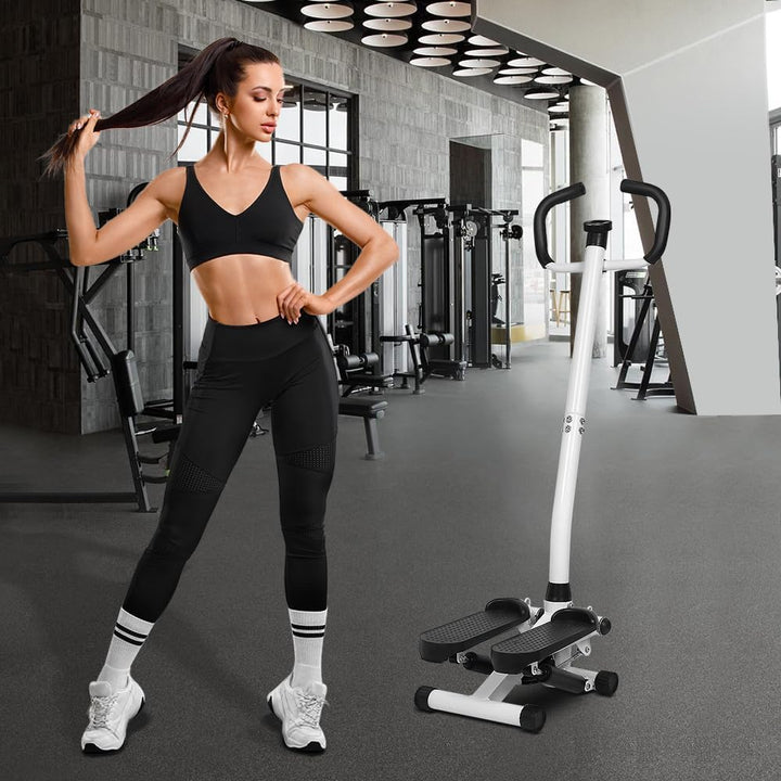 Stepper, Home Trainer Stepper mit Trainingscomputer, Up-Down Stepper, Anfänger und Fortgeschrittene,