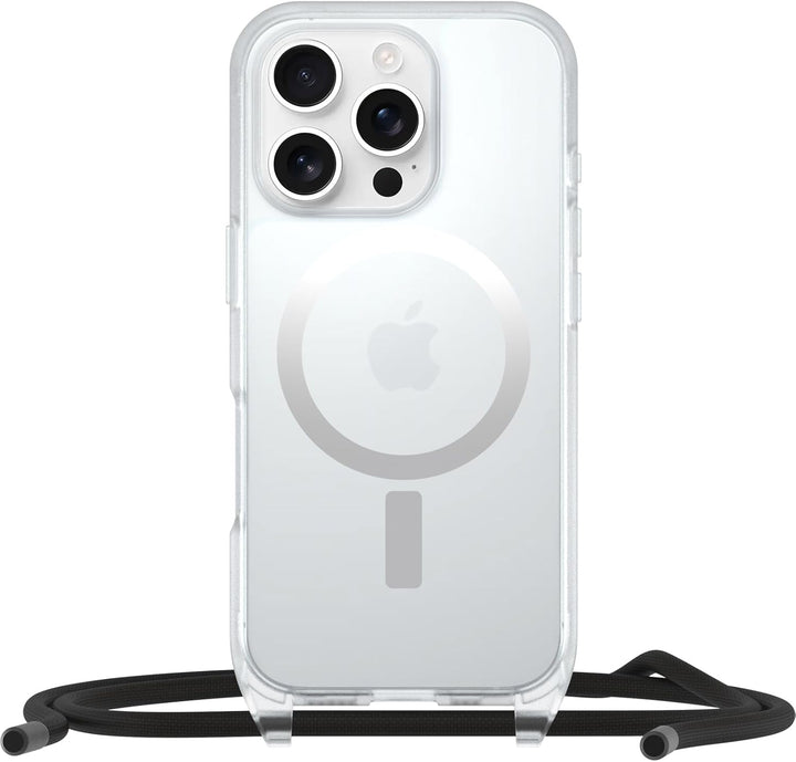 OtterBox React Necklace Hülle mit MagSafe für iPhone 16 Pro, ultraschlanke, schützende Hülle mit Ver