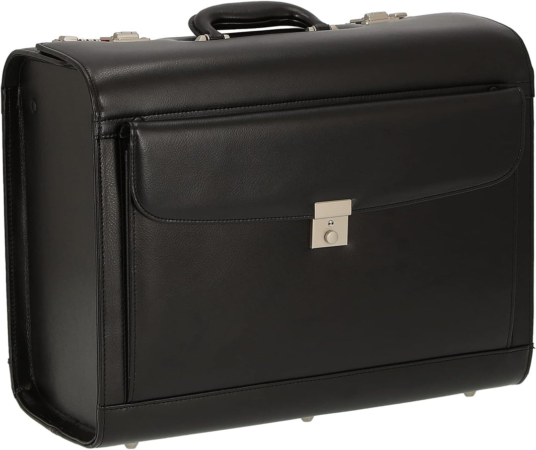 D&N Business Line Pilotenkoffer, 45 cm, 33L, Schwarz