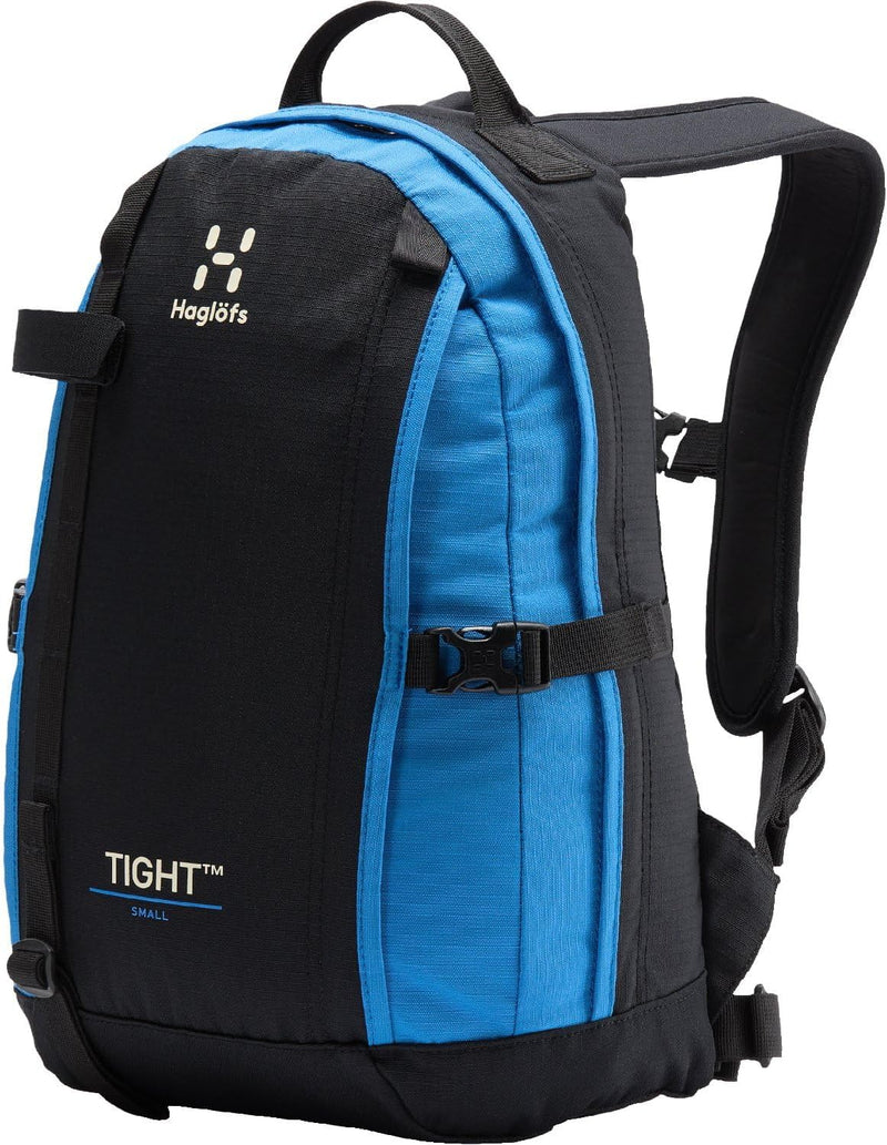 Haglöfs Unisex Tight Small Rucksack, Schwarz / Blau (True Black /