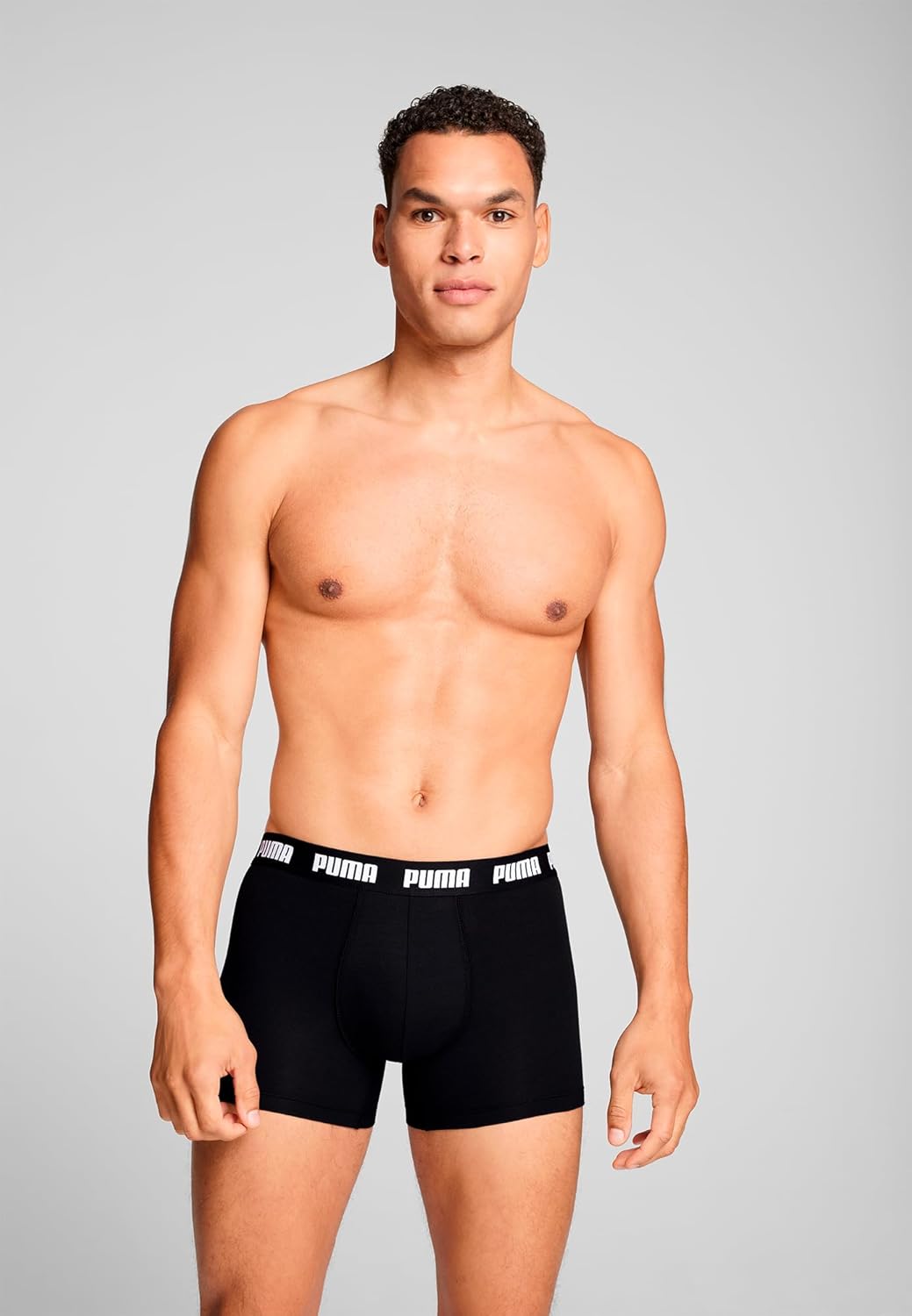 PUMA Boxer Briefs Boxershorts Men Herren Everyday Unterhose Pant Unterwäsche 6 er Pack , Farbe:001 -