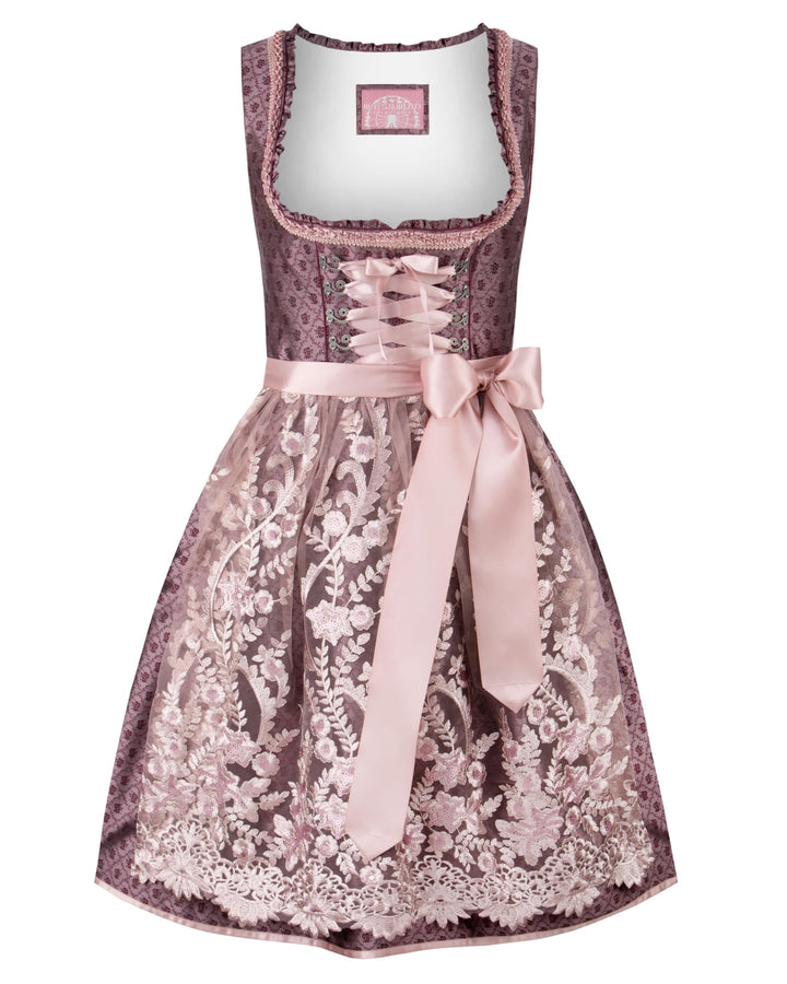 Stockerpoint Damen Dirndl Palina Kleid für besondere Anlässe 36 Bordeaux, 36 Bordeaux
