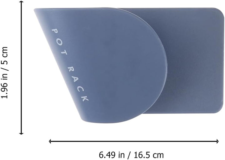 Cabilock 5 Paar Topfdeckel Wandhalter Wandmontage Pfanne Deckel Rack Selbstklebende Topfdeckel Rack