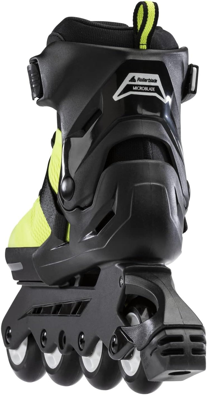 Rollerblade Kinder Microblade Se Inlineskates 23 Neongelb/Schwarz, 23 Neongelb/Schwarz