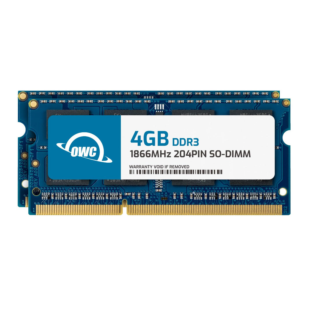 OWC - 8GB Memory Upgrade Kit - 2 x 4GB PC14900 DDR3 1866MHz SO-DIMMs für 27-inch iMac Retina 5K Disp