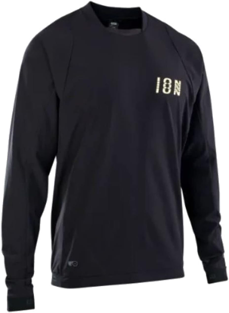 Ion Shelter BAT Softshell Fahrrad Trikot lang schwarz 2023, M