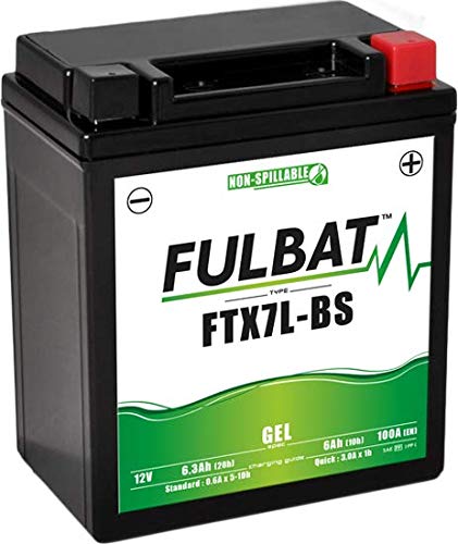YTX7L-BS Batterie FULBAT GEL HONDA SH 125 150 2007 2008 2009 2010 2011 2012 2013