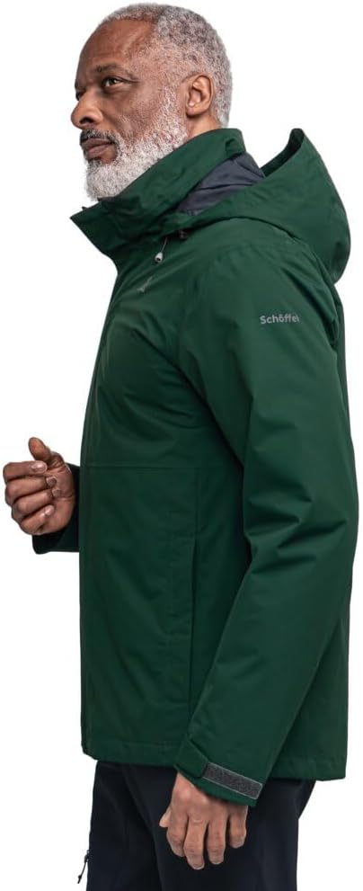 Schöffel Herren Jacket Gmund M, wind- und wasserdichte Regenjacke, atmungsaktive Outdoor Jacke, Wand