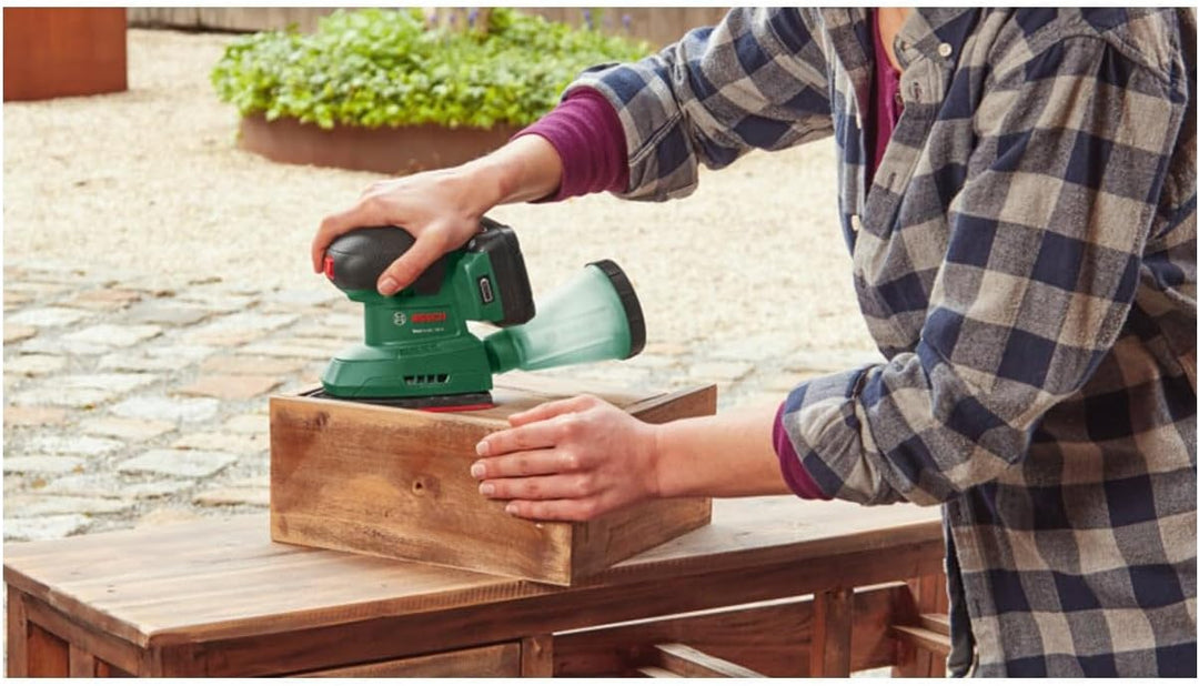 Bosch Akku-Multischleifer EasySander 18V-8, 1 x Akku PBA 18V 2.0Ah