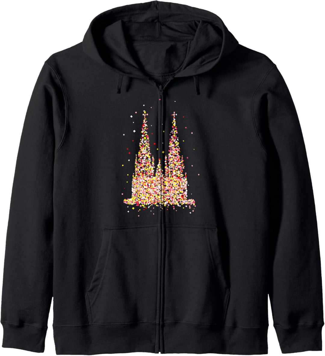 Kölner Dom Kölsch Kölnerin Fasching Karneval Outfit Kapuzenjacke