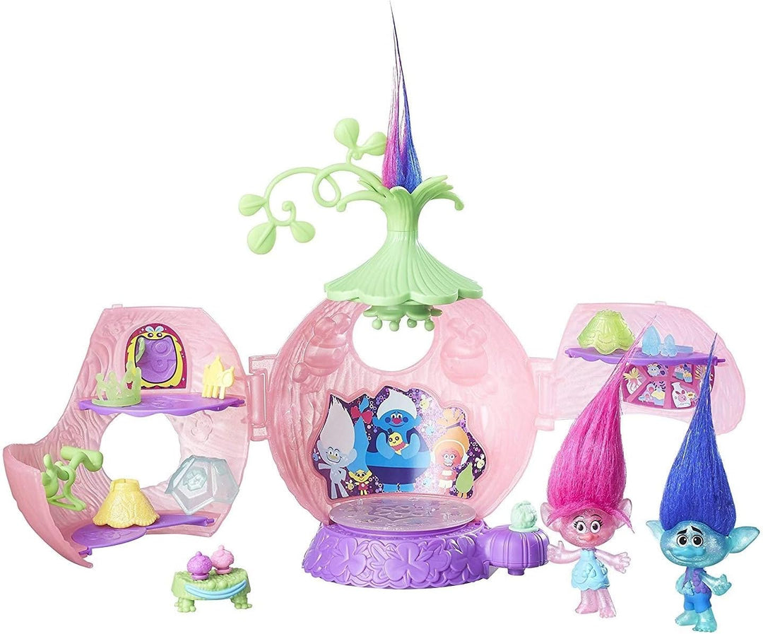 Hasbro B6560EU4 Trollstadt - Poppys Krönungssaal Spielset Krönungs-Pad, Krönungs-Pad