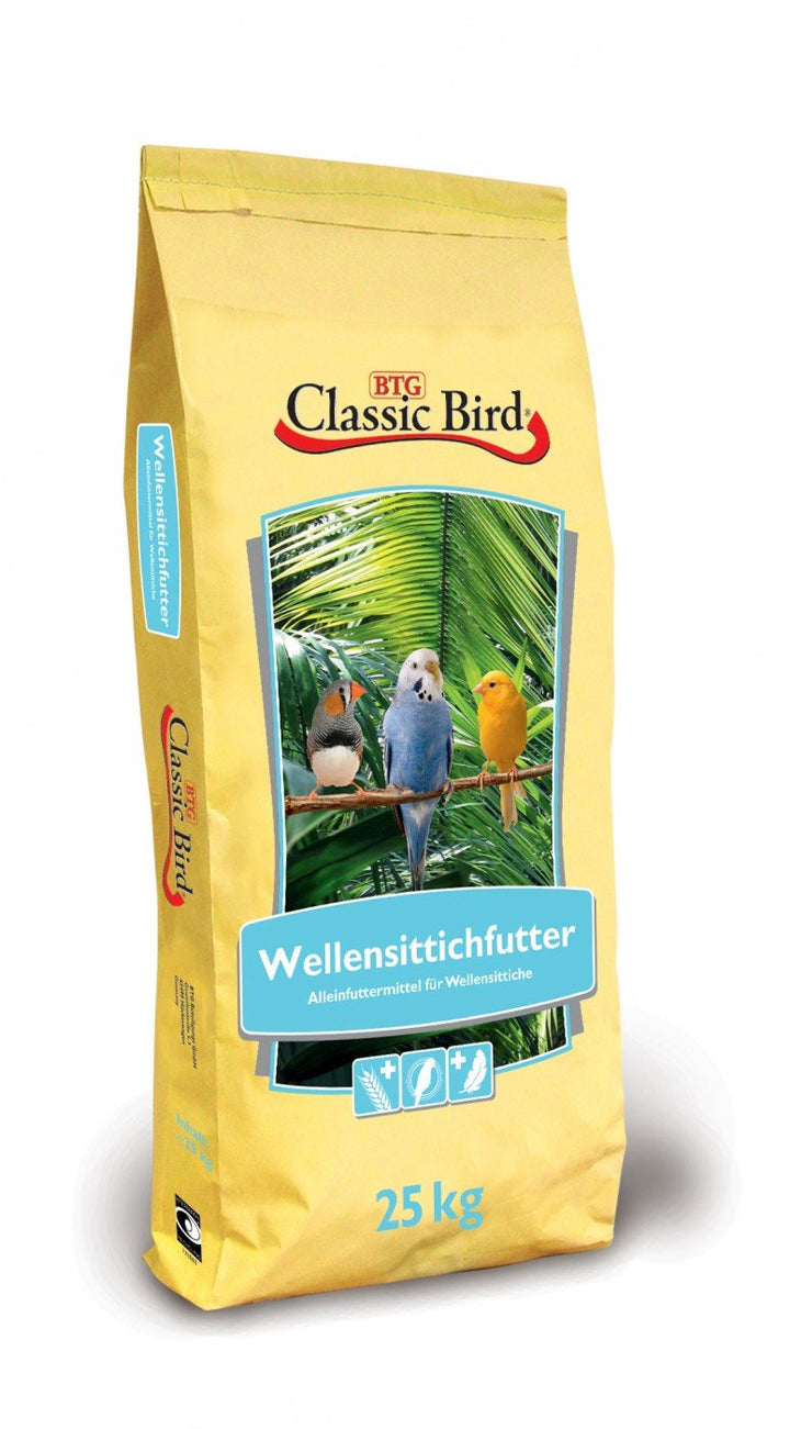 Classic Bird Wellensittich mit Hafer 25kg