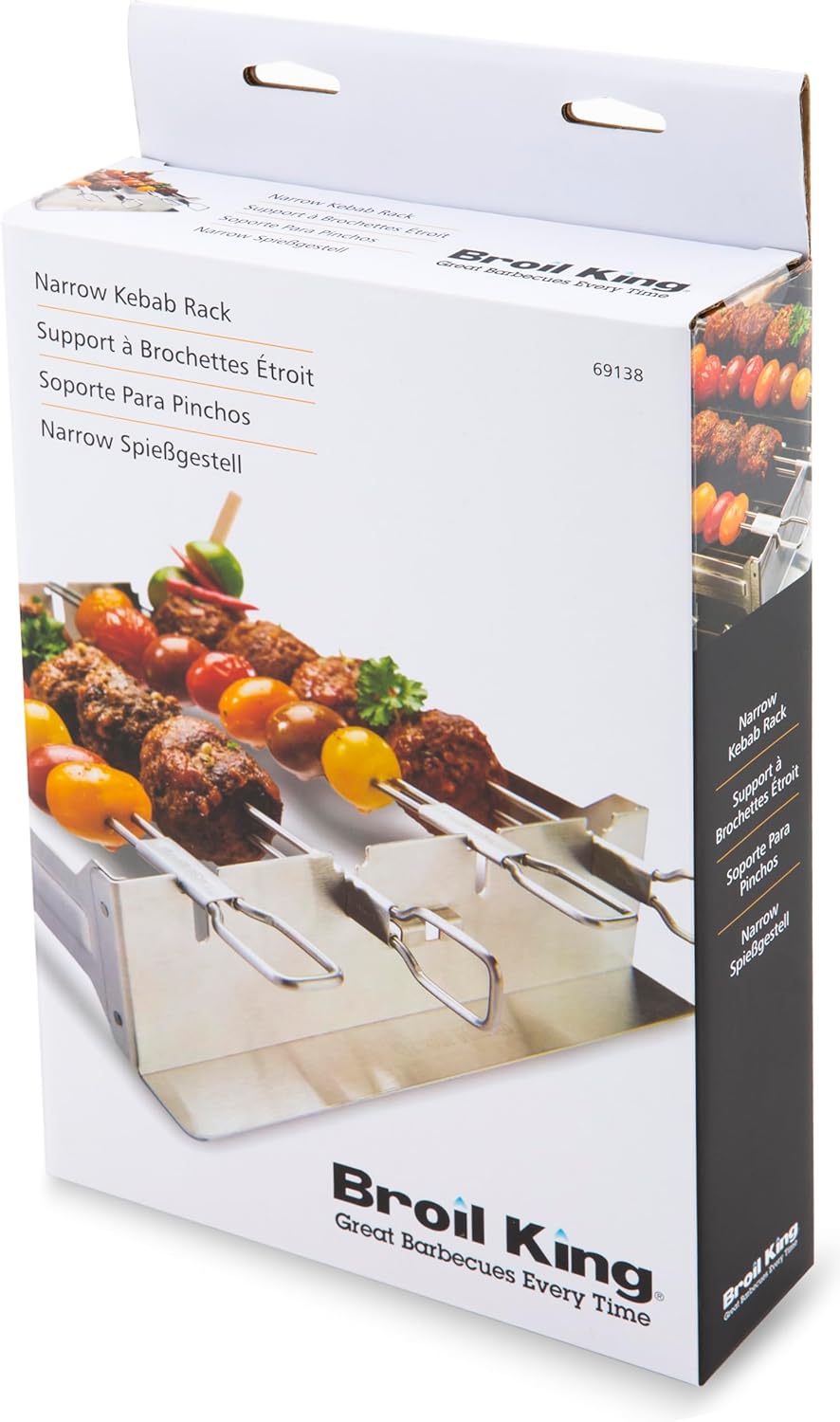 Broil King Spiessgestell Grill-/Grillzubehör, Edelstahl, 5 x 5 x 5 cm