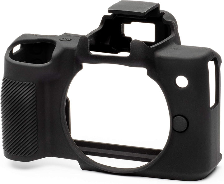 easyCover - Silikon Kameratasche - Schutz für Ihre Kamera - Canon M50/M50 Mark II - Schwarz