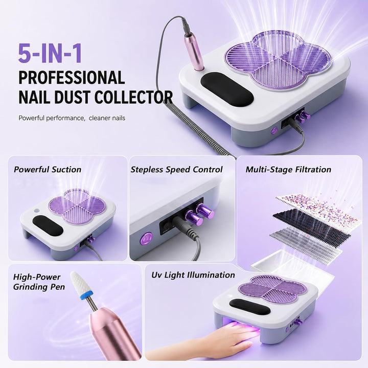 3 in 1 Professioneller Elektrische Nagelfeile