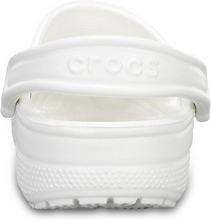 Crocs Unisex Classic Clog 34/35 EU Weiss, 34/35 EU Weiß