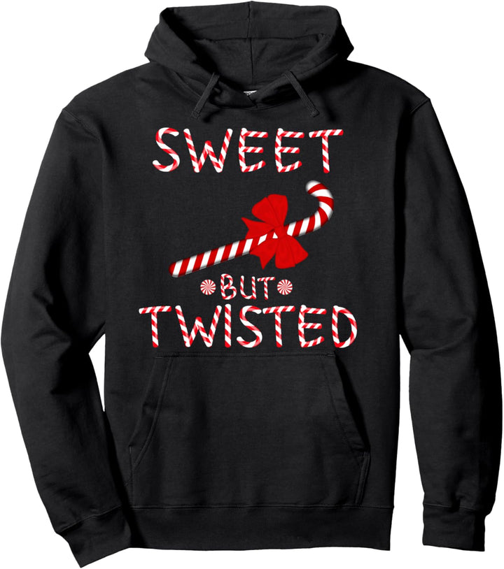 Zuckerstange Süsses aber verdrehtes lustiges Pullover Hoodie