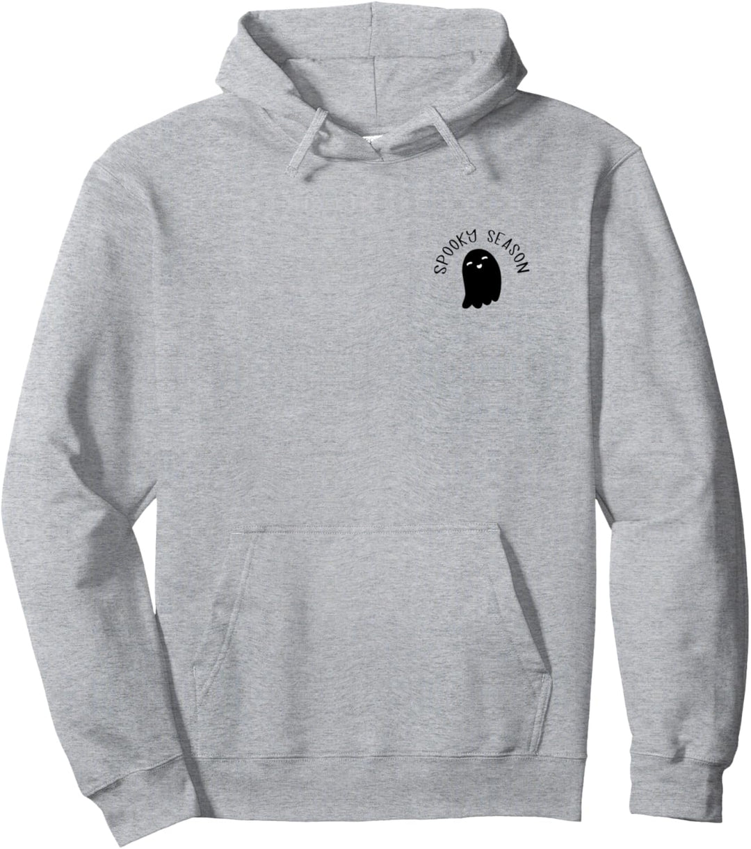 Spooky Season Ghost Chest Niedlicher Herbst Herbst Halloween Pullover Hoodie