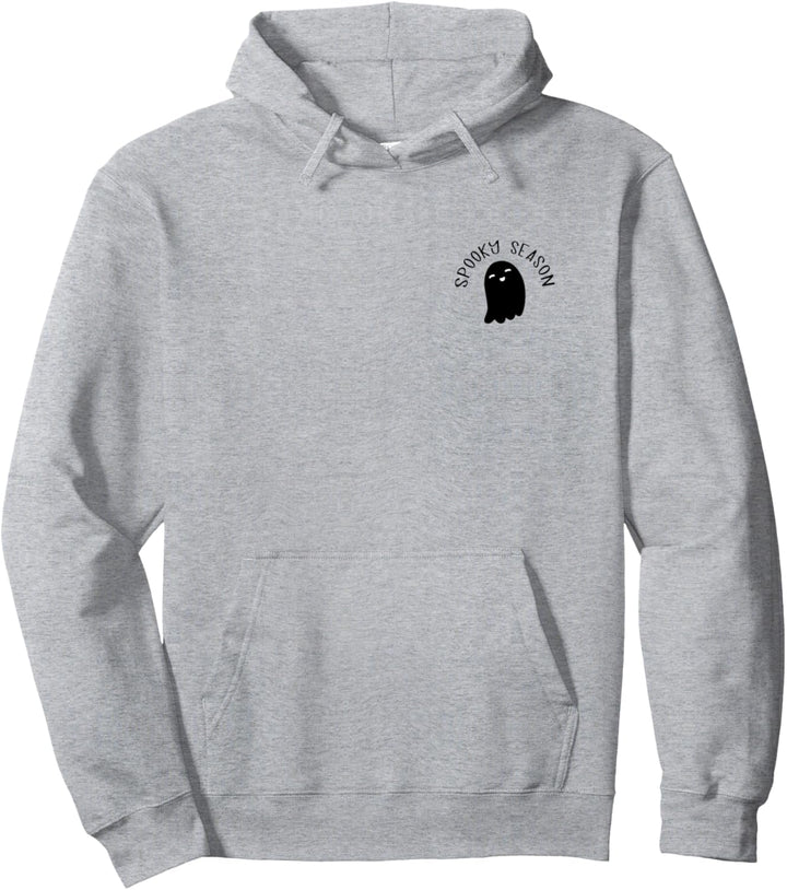 Spooky Season Ghost Chest Niedlicher Herbst Herbst Halloween Pullover Hoodie